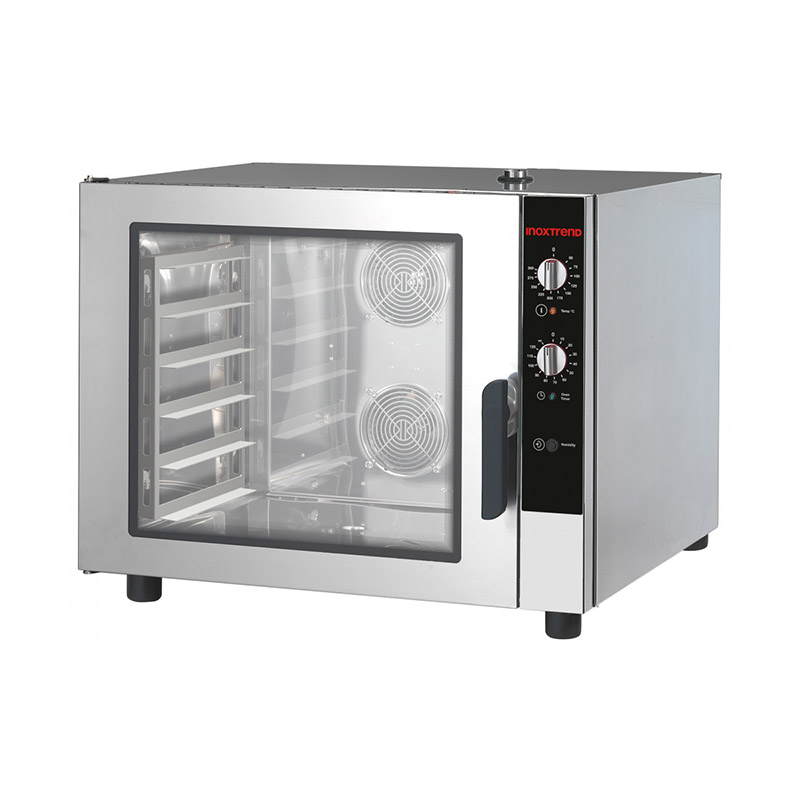 Печь конвекционная Inoxtrend NB-UA-606E (GUA-606EB с пароувлажнением)