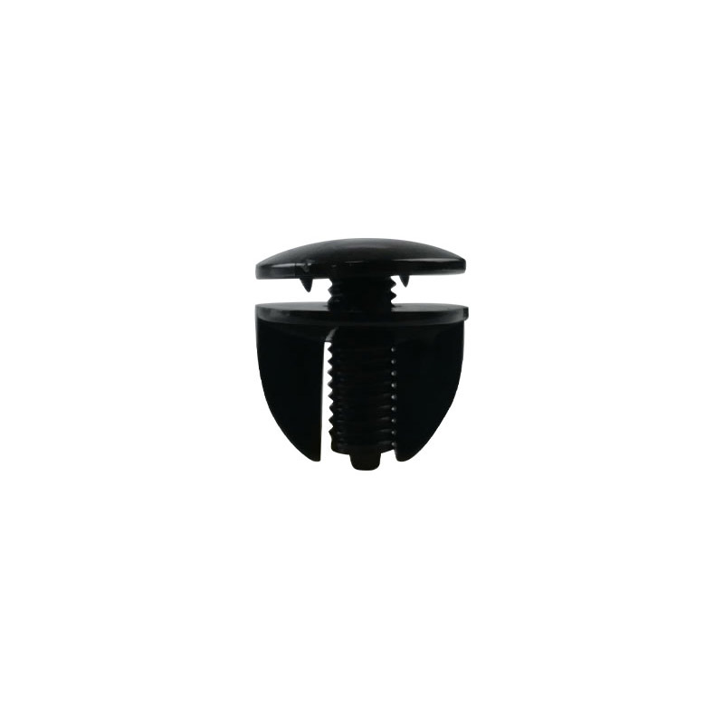 Винт и гайка пластиковый с ушками VIKING SCREW-12, цвет черный EPG