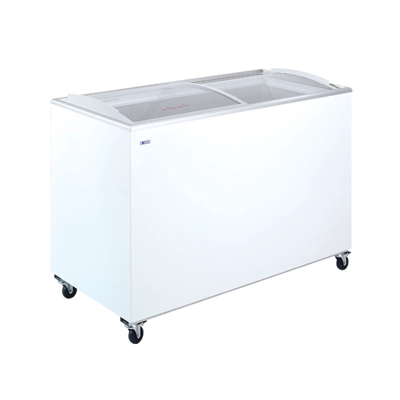 Морозильный ларь Ugur UDD 400 SCB с гнутым стеклом