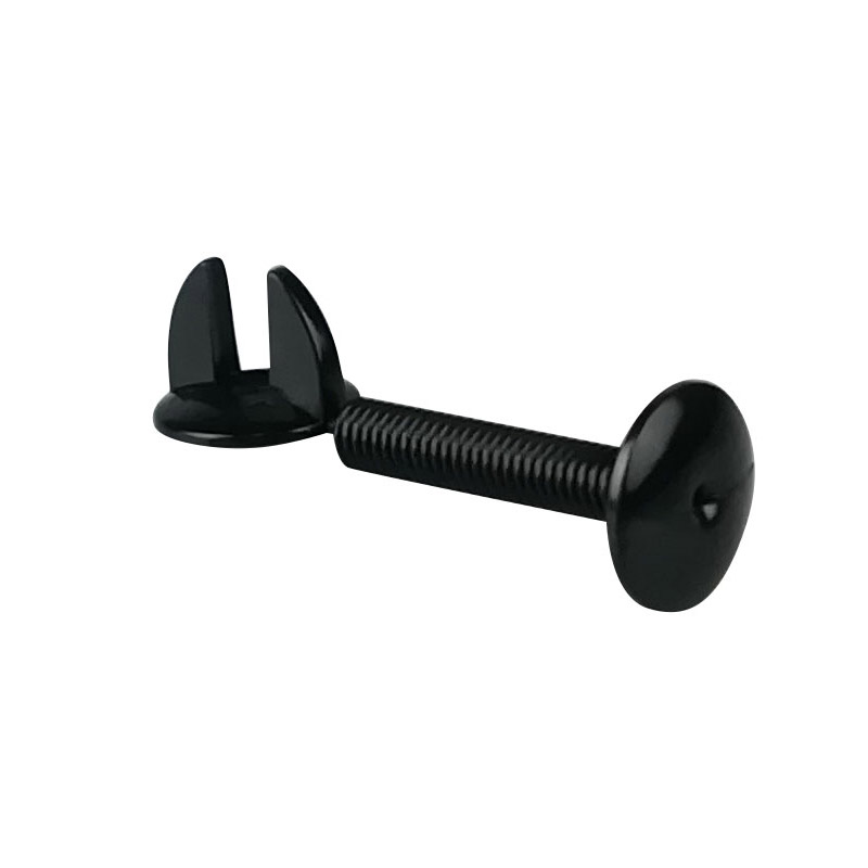 Винт и гайка пластиковый с ушками VIKING SCREW-18, цвет черный EPG