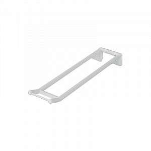 картинка Консоль двойная пластиковая длиной 200 мм PH-DOUBLE HOOK 200, цвет белый EPG